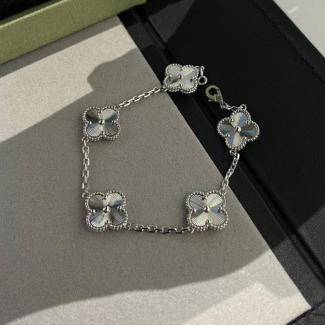 Amuleto de la suerte | Pulsera de plata