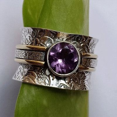 Anillo de cristal de Bohemia