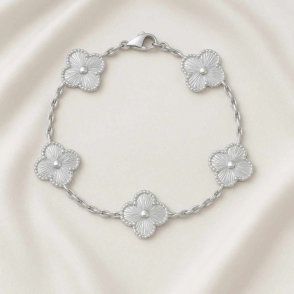 Amuleto de la suerte | Pulsera de plata