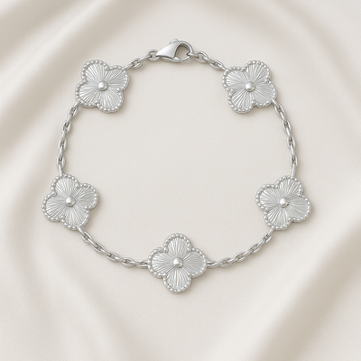 Amuleto de la suerte | Pulsera de plata