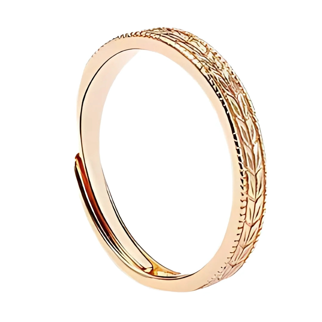 Anillo de pareja de oro vintage
