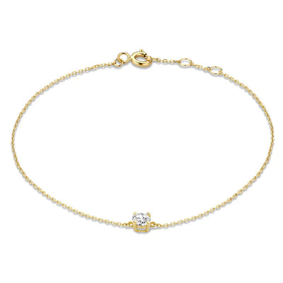 Pulsera con piedras de moissanita Cléa