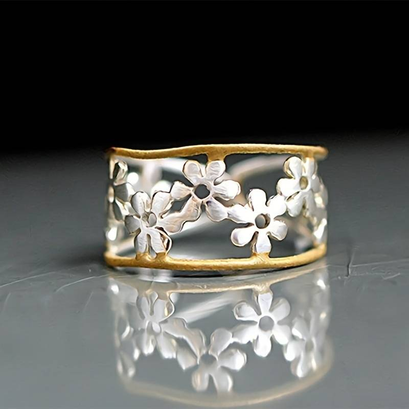 Pusty nieregularny pierścień Daisy