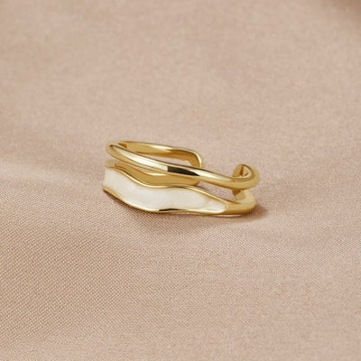 Anillo de oro laminado Sahara